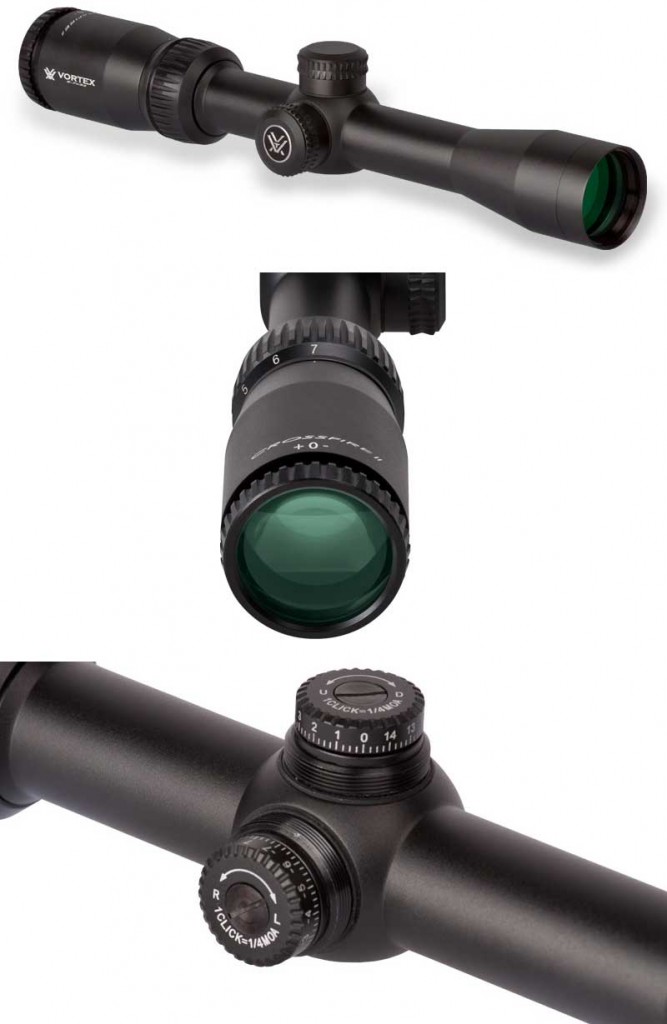 Vortex Crossfire ll 27x32 Rifle Scope V Plex CF231001R Rimfire World