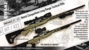 DRAKE A17-A22 Match Competition Long Range Tactical Rifle